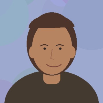 Illustrative profile portrait