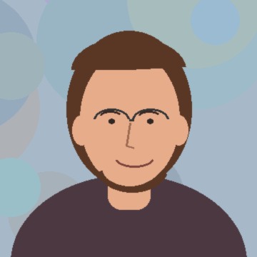 Illustrative profile portrait